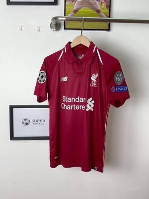 Liverpool 2018/2019 home shirt#fyp #liverpool #liverpool2019 #virgil #salah #jersey #soccerjersey #retrojersey 