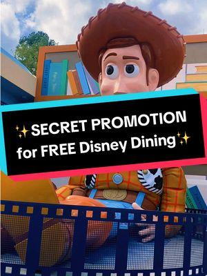 FREE DISNEY DINING PROMOTION! 🤫🤐  #tropicalhideawaytravel #disney #waltdisneyworld #dining #disneydiningplan #disneyfood #disneyrestaurant #disneysavings #disneytravelagent @Disney @Disney Parks 