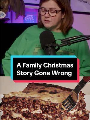 When your lasagna sparks a meltdown and ends up on the floor, you reconsider your holiday meal 😂 #sinisterhood #podcast #christmas #redditstories #gonewrong