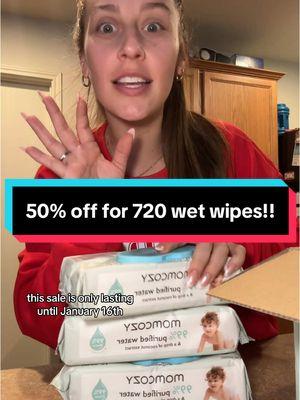 Stock up! My favorite wipes are on the biggest sale! @Momcozy Official #momcozylife #momcozymom #momcozywipes #wetwipes #babymusthave 