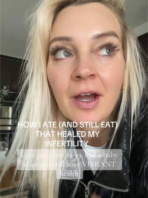 When you eat with how your body already works, you have the fertility and health you want. #fertility #womenshealth #holistichealth #getpregnantnaturally #fertilitydiet #naturalfertility #fertilityawareness #infertility #infertilityjourney #ivf #pregnantover40 #getpregnantfast 