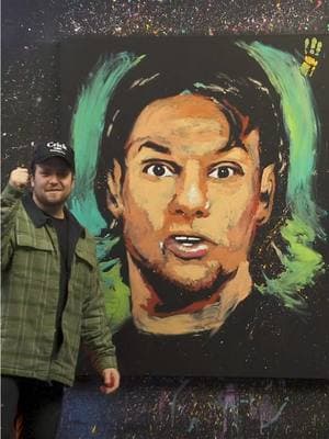 Painting Theo Von in 13 minutes‼️ Who should I paint next⁉️ #theovon #comedy @Theo Von 