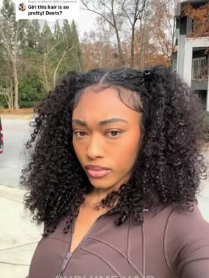 Obsessed not only the curls and the density💓🙌 #trending #vpartwig #wigfluencer #forupage #straightwig #fyp #curlywig #wigs 