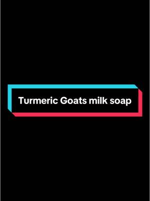 #allnatural #naturalgirls #naturalskincare #turmericsoap 