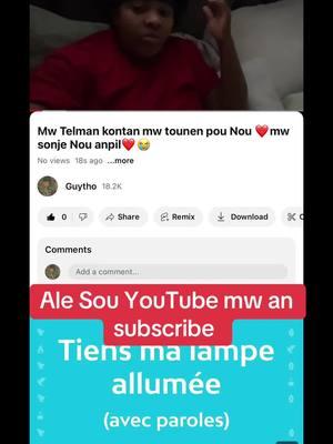 Ale sou YouTube mw an #rival #pourtoi #abonemapfelbak🥰🥰 #guytho_s #guytho #rival#abonemapfelbak🥰🥰 #africantiktok #afrobeats #haitiantiktok🇭🇹 #jamaicatiktok 