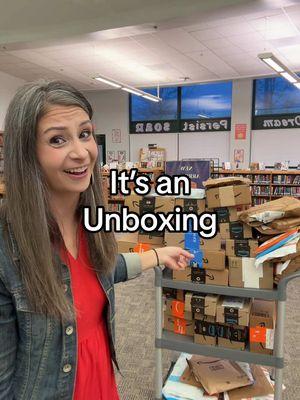 You keep the cart full, and I can’t thank you enough! Every library needs this love. Let’s make it a movement! ✌🏻💜📚 #unboxing #library #Love #thankyou #surprise #donation #asmr #book #books #sharing #caring #gift #librarytiktok #librariansoftiktok #Inverted  