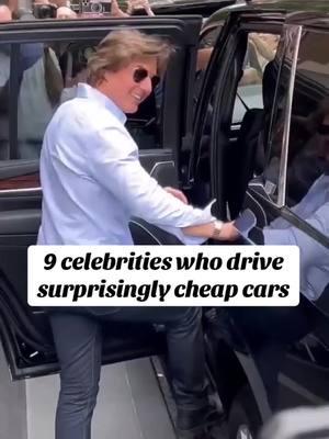 9 celebrities who drive surprisingly cheap cars #fyp #bcaxyz #viral #celebrity #movie #hollywood #actor #actress 