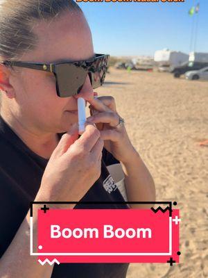 Boom Boom Nasal Stick  #boomboomstick #boomboom #stuffynose #inhaler 