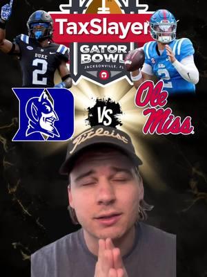 Gator Bowl: Duke vs Ole Miss #worstbets #fyp #college #CollegeFootball #football #cfp #cfb #playoffs #lanekiffin #kiffin #olemiss #duke #sports #game #gameday #playoffs #playoff #committee 