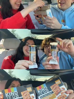 getting to zero never tasted so good 😋 #kindsnacks #zerosugar #keto #newyear #bff #friends #splitscreen 