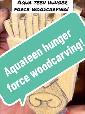 Aqua teen hunger force frielock! #aquateenhungerforce #cartoonnetwork #adultswim #woodcarving #artistsontiktok🎨🖤🖤🖤 #artistsontiktok🎨🖤🖤🖤 