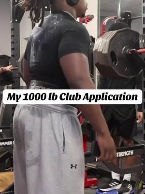 Am i valid to join the 1000lb club?  • #GOD #fyp #foryou #foryoupage #viral #lifting #gym #fitness #GymTok #liftok #football #d1 #d1workout #workoutmotivation #strength #workout #strong #powerlifting #god 