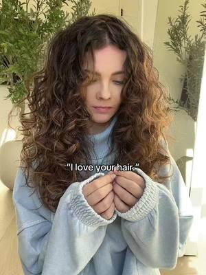 The best compliment #wavycurly #wavyhair #naturallywavy #wavyhairtips #wavyhairroutine #bighair 