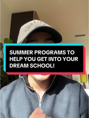 make sure to apply to these programs asap!!  #fyp #foryou #foryoupage #college #collegeappseason #collegeapplications #collegeapplicationszn #startearly #collegeappadvice #collegeapptips #collegelife #collegetips #classof25 #highschooljuniors #dreamschool #dream college #university #commonapp #commonapplication #commonappessay #commonapptips #commonapp2024 #personalessay #personalstatement #testscores #sat #act #apscores #summerprograms 