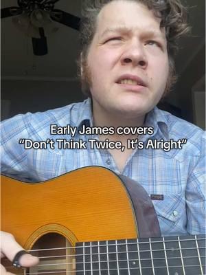 Early James covering #BobDylan is a perfect match. @earlyjamesandthelatest  #earlyjames #acoustic #acousticcover #dontthinktwiceitsalright #bobdylancover #bobdylanmovie #acompleteunknown #musician #songwriter 