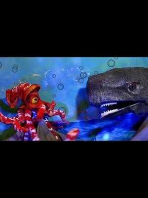 Archie the giant squid makes a new friend! what would YOUR animal nickname be?  clip from a 2017 episode of Wednesday's Wonderium #oceanasmr #puppets #puppetry #puppetsoftiktok #giantsquid #marinelife #aquarium #shadowcircus #shadowcircuscreaturetheatre 