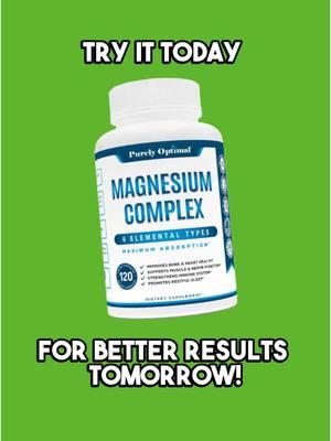 Boost your wellness with Purely Optimal Magnesium Complex! 🌿 Experience restful sleep, muscle recovery, and ultimate relaxation with this powerhouse supplement. 🌟 Perfect for busy days and peaceful nights! #PurelyOptimal #PureQualityOptimalResults #ScienceBackedHealth #wellnessredefined #supplements #magnesiumcomplex #magnesiumbenefits #wellnessjourney #mindandbodyhealth #relaxandrestore