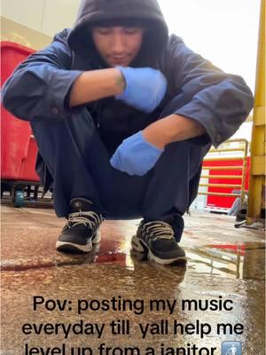 Janitors got dreams too ⛹🏽‍♂️ #fyp #fy #pov #help #supportme #upcomingartist #janitor #yxzbca 