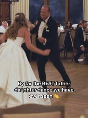 Daddy's got MOVES 🕺 #weddingdance #fatherdaughterdance #fatherofthebride #weddingtiktok 