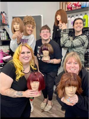 Spent time with my team and friends sharing principles of design ✂️✨ #fyp #yellowhairgirl #hairstylistsoftiktok #redken #haircut @Jaden Clary @Marissa Woods @Joey @ Salon Obsidian NTX 