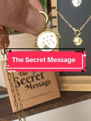 The Seceret Message Necklace #customlaserengraving #valentinesdaygift #uniquevalentinesgift #uniquegift #valentinesdiy #valentinesdaygiftideas 