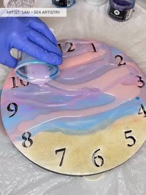 😇 Ease into the New Year with some soft & dreamy vibes! ⏪ Enjoy a little throwback of @SamAndSeaArtistry crafting a lovely pastel resin seascape clock using MEYSPRING Pigments! What do you think of this color palette? 🎨 Featured MEYSPRING Pigments: Tropical Blue, White Pearl, and Dusklight Crystal .. #DiyShadesByMeyspring #MeyspringPigments #ColorCombination #DiyResin #ResinEpoxy #CreativeLife #Tbt