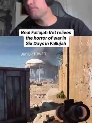 The experiences he must have is unbelievable #sixdaysinfallujah #veteran #marinecorps #gaming #fps 