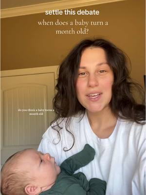 genuinely need to know everyone’s opinions  #newborn #onemonthold #onemontholdbaby #MomsofTikTok #momadvice 