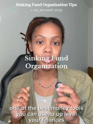 Replying to @NuBiAnpRiNcEsssss If you’ve been confused on how to organize your sinking funds let me share with you my setup for inspiration! #sinkingfunds #personalfinance #savingmoney #savingmoneytips #financialgoals #moneygoals #personalfinanceforwomen #financialtransparency #financialtips 