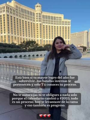 Friendly reminder de no compararte con el progreso de alguien mas… y de ir a terapia! los tqm ❤️‍🩹#2025 #saludmentalyemocional #fyp #MentalHealth #newyear #bellagiolasvegas 