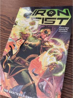 Replying to @Lazar Pigeon #ironfist #dannyrand #linlie #marvelrivals #marvelcomics #ironfistcomics #omnibus #comicbooktiktok 