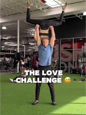 Let’s see it!! Spell Love in the most creative way you can 😝 grab a partner and give this challenge a try. Who knows, maybe you’ll even fall in love 😏🤫 #partnerchallenge #couplegoals #couplechallenge #partnerworkout #acro 