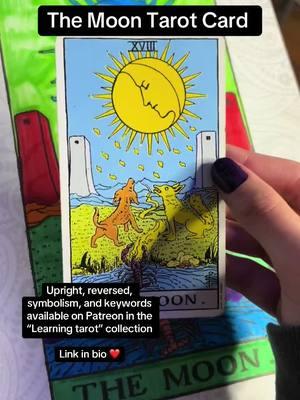 🌚🌝 #tarot #tarotcards #tarotok #tarottok #tarottiktok #learntarot #learntarotwithme #learningtarot #themoon #patreon #patreoncreator #patreongirl #patreonexclusive 