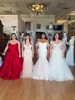 Brides, It’s 2025, we are back and excited about assisting ALL the newly engaged brides!  With over 1500 dresses ranging from tradition to non-traditional and everything in between, in sizes 0 to 32, we offer a dress style for EVERY bride!  We offer incredible designer gowns by @Randy Fenoli @morileeofficial  & @Christina Wu Bridal 💍✨ @Allure Bridals Are you ready to shop for your dream dress?  Give us a call at 210-967-4696 or request an appointment via our website! . #dressgoals #dressoftheday #fyp #WeddingInspo  #WeddingTok #2026Bride #2025bride  #BridalTrends #UniqueWedding #UniqueWeddingDress #BridesOfTiktok #SayYes #IDo #weddingtiktok