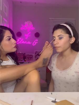 Let’s do makeup with my daughter #fyp #MomsofTikTok #bornthisway #lifewithteens #makeuptutorial 