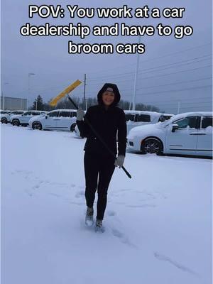 But we’re open so come buy a car today❤️#Multiaverso #cdjr #chrysler #dodge #jeep #ram #car #dealership #saleswoman #cardealershipfunny #midwest #fyp #foryou #foryoupage #buyacar #carsales #iowa #snowstorm #snowsquall 