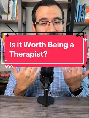 Is it Worth Being a Therapist? #therapytok #therapistsontiktok #therapytiktok #therapyworks #therapysessions #therapy #therapist 