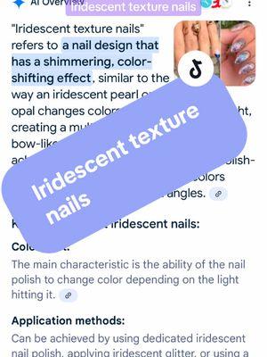 Replying to @ReddStarr  Iridescent texture  nails #nailtrend #nailtrends #2025nailtrends #iridescentnails #iridescenttexture #chromenails #chromenailart 