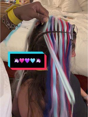 Transforming tresses into magic! 🌈✨ Watch as I create a stunning fishtail Dutch braid with unicorn-inspired colors. 🦄 Perfect for adding a pop of fantasy to your style! 💕 #BraidNation #FishtailDutchBraid #UnicornVibes #gabby101 #braid #braids #braidstyles #dutchbraids #fishtailbraid #unicornbraids #omg #sopretty #fyp #fypシ 