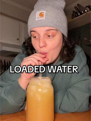 @Lauren Hoffman & her loaded water vids have me inspired 💦 #loadedwater #36weekspregnant #thirdtrimester #pregnancyjourney #firsttimemom @Harmless Harvest @Dole Packaged Foods @Liquid Death 