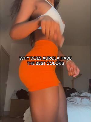 completely butchered the word persimmon 😗 #aurolashorts #aurola #gymshorts #gym #fyp #TikTokShopCreatorPicks #treasurefinds 