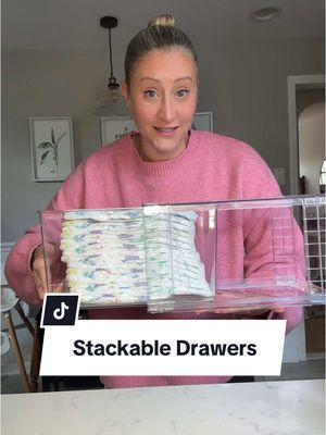 Replying to @Gracie West I think this is a great option to store diapers! #organizationhacks #stackabledrawers #organizedhome 