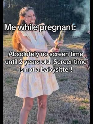 Also those fruits! (Don’t yell at me it’s like 15 mins max and only like once or twice a day.)  #baby2024 #dancingfruits #missrachel #songsforlittles #babysitters #newmom #ftm 