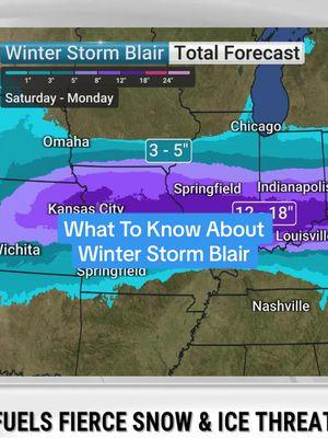 Watch this for everything you need to know about Winter Storm Blair ⬆️ #weather #winterstorm #winterstorm2025 #winterstormblair #weatherupdate #wx #snow #snowstorm #alert #ice #foryou #fyp #weathertok #update #news #cold