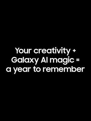 📸 From everyday memories to magical moments, Galaxy powered it all. 🎇 🎞️ Watch our highlight reel and share your 2024 recap with @SamsungUS using #GalaxyAI and #GalaxyVibes