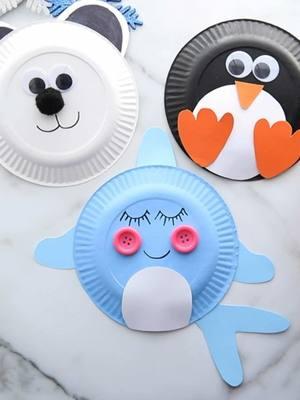 Caption: ❄️🐧🐻‍❄️ Let the winter crafting begin! These Paper Plate Winter Animals are the perfect activity for the kiddos. Grab some plates and get creative with a penguin, narwhal, and polar bear! 🖍️🎨✨ #wintercrafts #kidsactivities #papercrafts #diycrafts #kidswinterfun #craftideasforkids #easycrafts #penguincraft #narwhalcraft #polarbearcraft #papercraftsforkids #homemadewithlove #craftsforkids #diyforkids #kidsfunideas #holidaycrafts #wintercrafting #creativekids #craftingwithkids #simplecrafts #funforkids #artsandcrafts #kidsdiy #craftmom #winterfunforkids #kidsartproject #handsonfun #funfamilyactivities #craftingtime #craftingisfun