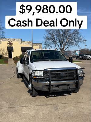 2000 Ford F-350 XLT 🛻 7.3 Powerstroke, 279,411 Miles, 2WD, Gooseneck hookup, runs and drives great, Clean Title & Rust Free, some dents and dings but nothing crazy, CASH ONLY WILL NOT FINANCE THIS TRUCK. #trucks #fyp #fypシ #MentalHealthAwareness #texas #pickup #diesel #turbodiesel #ford #superduty #powerstroke #73powerstroke 