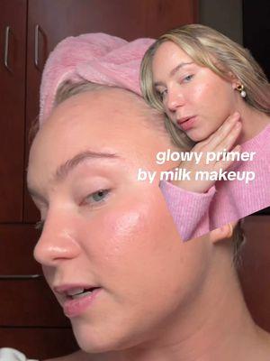 this product alone is how I get skin-like makeup! glowy primers make such a big difference!! I love the one by @milkmakeup ! #milkmakeup #skinlikemakeup #makeuptutorial #primer #glowyskin #glowymakeup #acneskin #acnemakeup #greenscreen 