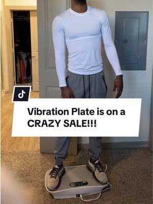 I’m still so shocked how they have a HUGE SALE on this!! #vibrationplate #workout #workoutathome #homeworkout #forher #herpage #musthave #trending #creatorsearchinsights 