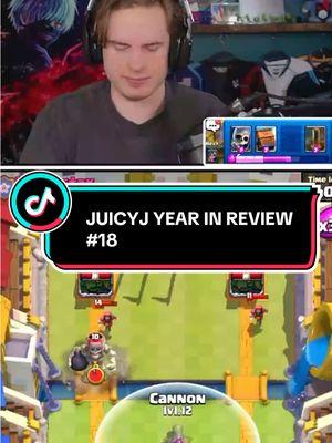 SKILL VS LEVELS!!! my 18th highest viewed TikTok (449k) was from way back in January 2024 #clashroyale #crl #streamer #GamingOnTikTok #WhatToPlay #juicyjcr 